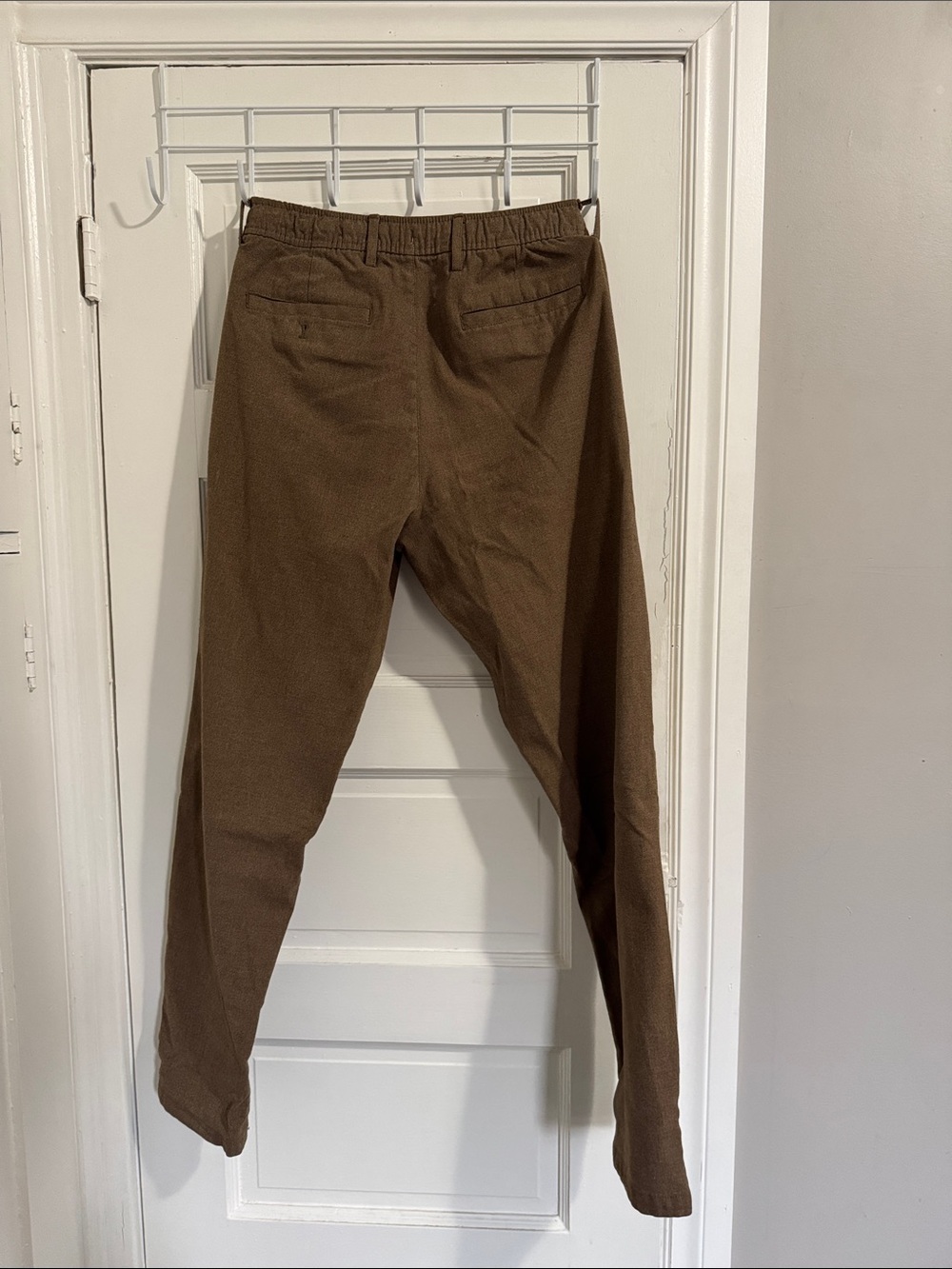 Old Navy Built-In Flex Taper Pant Brown Size Small